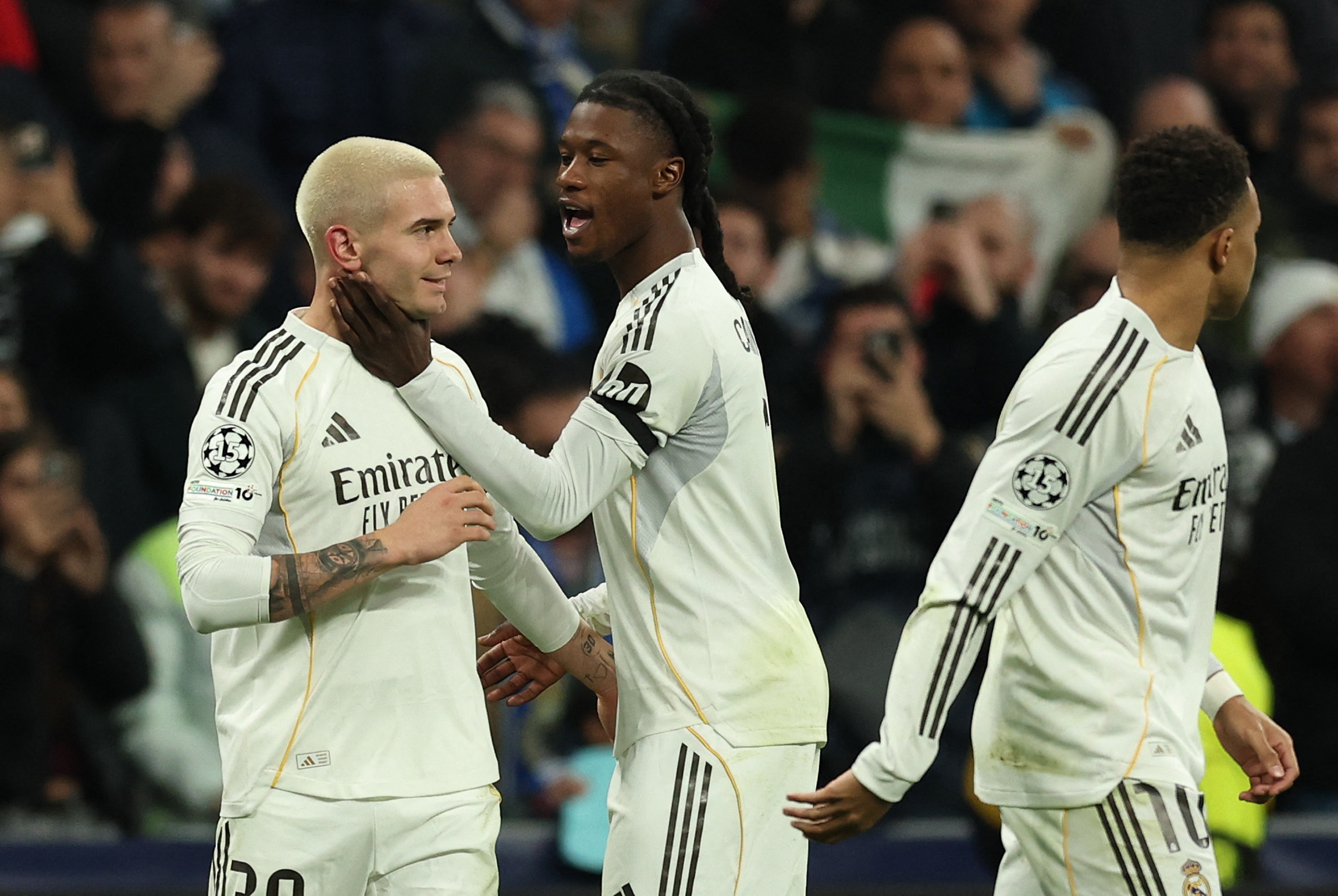 Franco Mastantuono brilló en el Bernabéu, marcó en Champions y quedó a un paso de un récord de Lionel Messi con el Real Madrid.